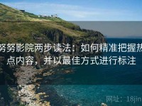 努努影院两步读法：如何精准把握热点内容，并以最佳方式进行标注