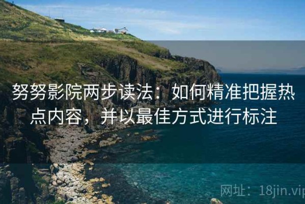 努努影院两步读法：如何精准把握热点内容，并以最佳方式进行标注
