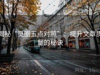 揭秘“觅圈五点对照”：提升文章质量的秘诀