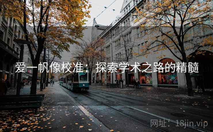爱一帆像校准：探索学术之路的精髓